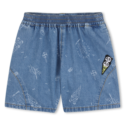 DENIM KORTE BROEK KENZO KIDS GIRL