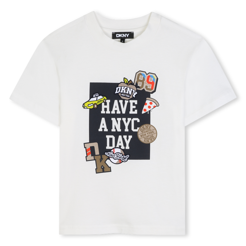 T-shirt met korte mouwen DKNY 
                        BOY