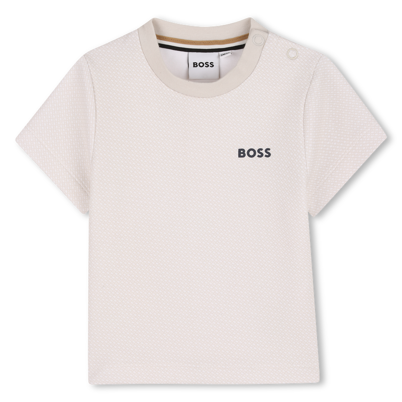 T-SHIRT MET KORTE MOUWEN BOSS 
                        BOY