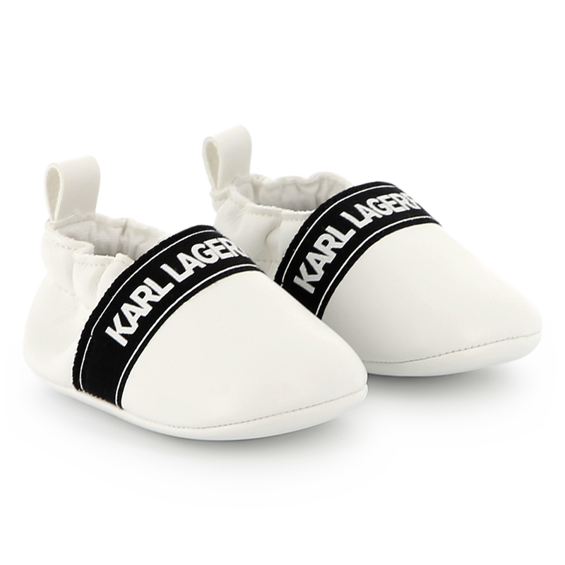 Pantoffels met logo KARL LAGERFELD KIDS 
                        UNISEX