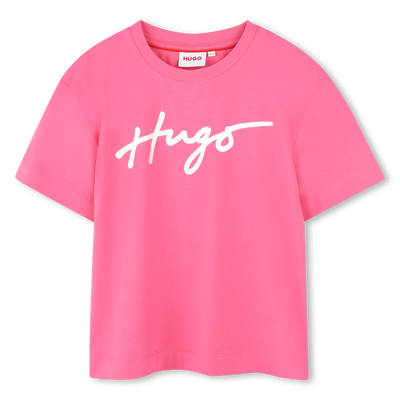 T-shirt met korte mouwen HUGO GIRL