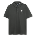 Effen polo met logo, LINDE, hi-res