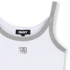 Tanktop met illustratie DKNY 
                    MEISJE