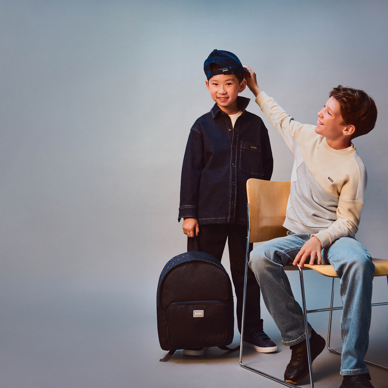 Sweatshirt met ronde hals BOSS 
                        BOY