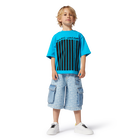 Spijkerbermuda met zakken MARC JACOBS 
                    BOY