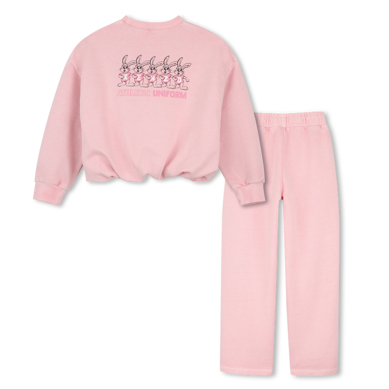 Sweat- en broekset KENZO KIDS 
                        MEISJE