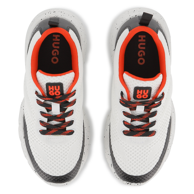 SNEAKERS MET VETERS HUGO 
                        BOY