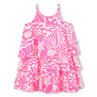 Jurk met ruches van viscose BILLIEBLUSH GIRL