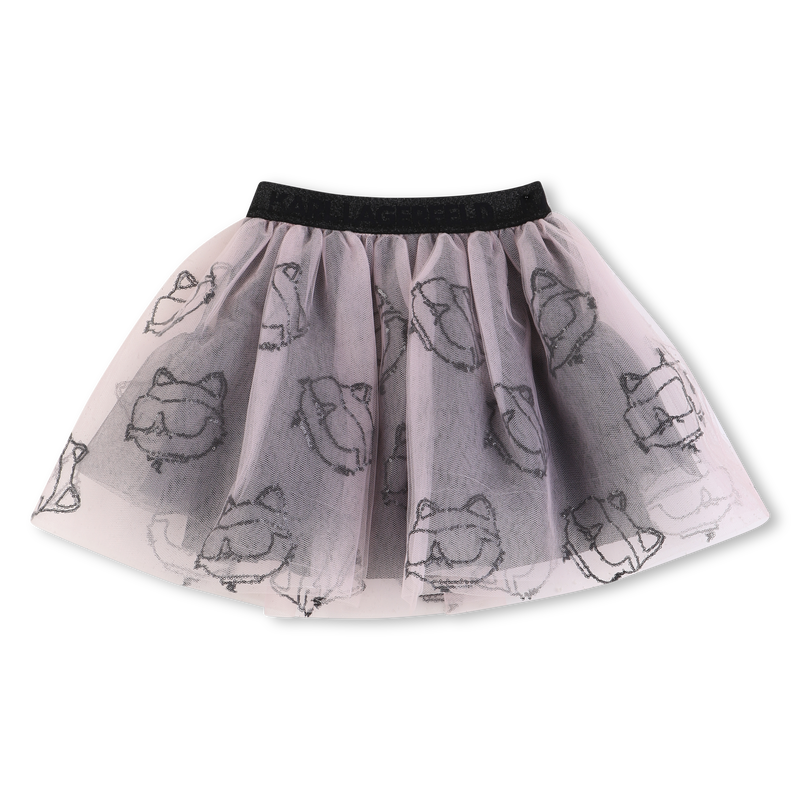T-SHIRT EN ROK SET KARL LAGERFELD KIDS 
                        GIRL