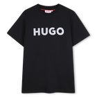 T-shirt met korte mouwen, ZWART, hi-res