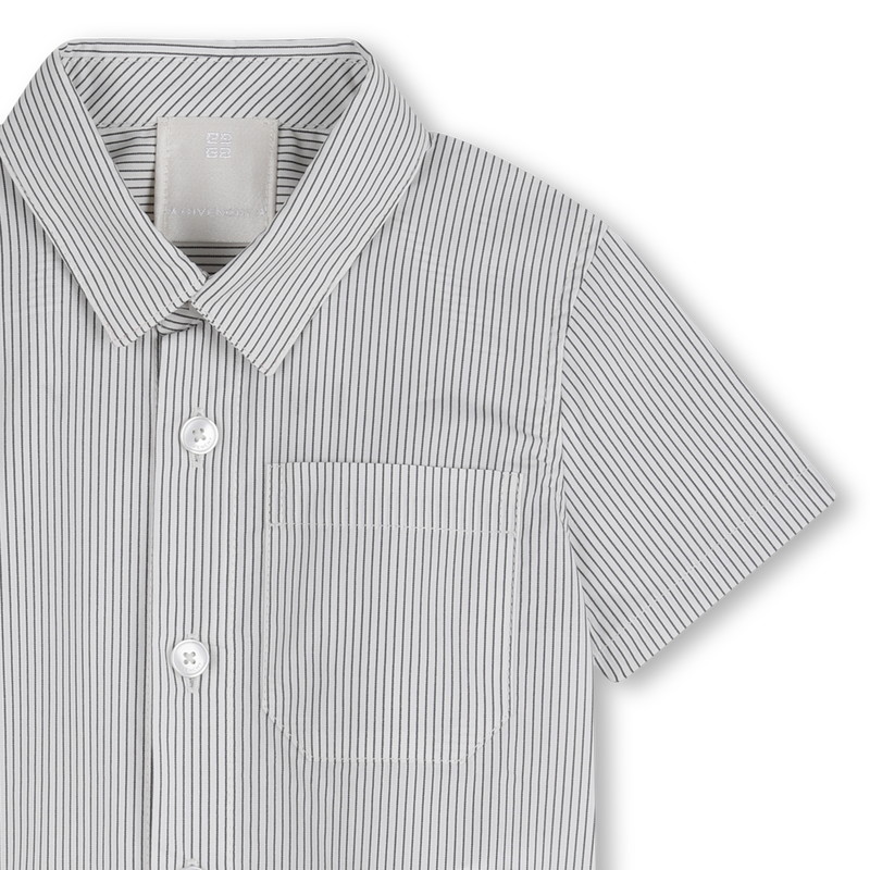 SHIRT EN KORTE BROEK SET GIVENCHY 
                        BOY