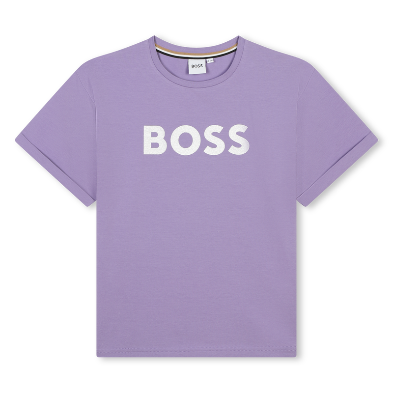 T-shirt met korte mouwen BOSS 
                        GIRL