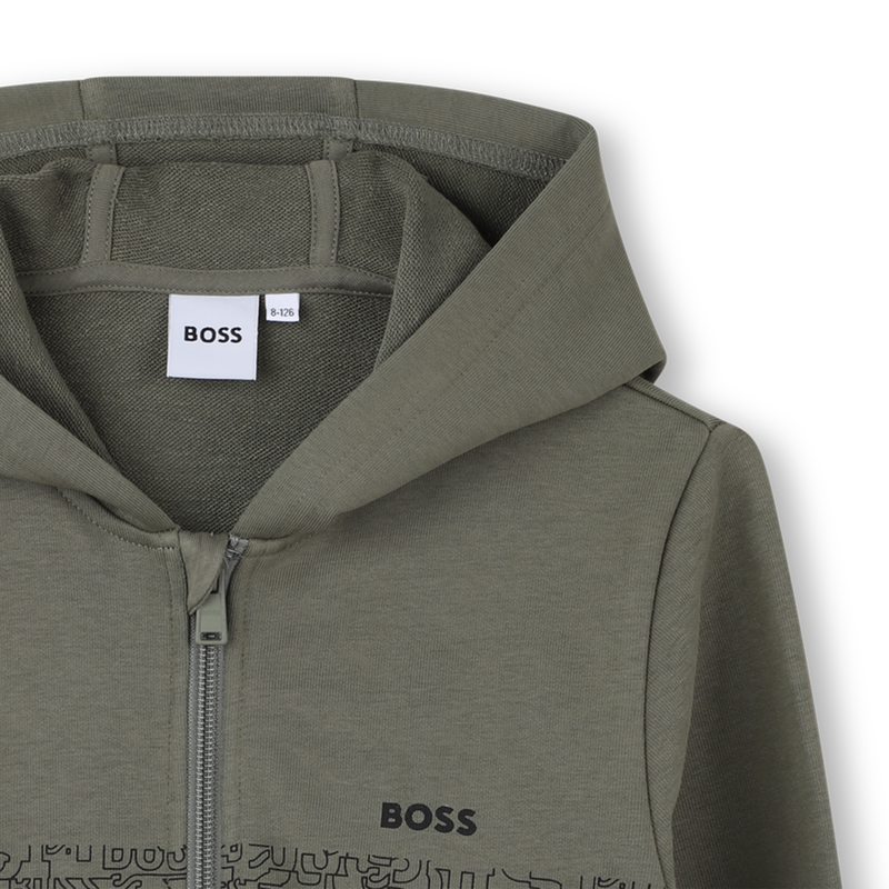 Vest met capuchon BOSS 
                        JONGEN