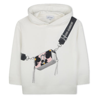 Fleece sweatshirt met capuchon MARC JACOBS GIRL