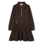 Jurk met lange mouwen MICHAEL KORS 
                    GIRL