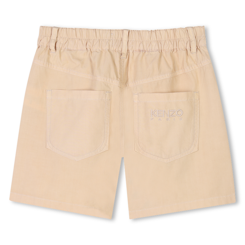 Wijde short met zakken KENZO KIDS 
                        GIRL