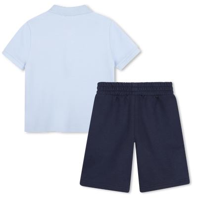 POLO + KORTE BROEK SET BOSS BOY