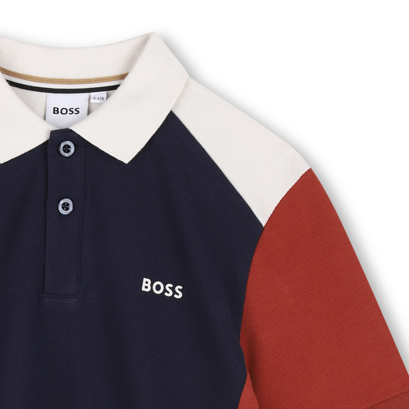 Korte mouwen polo BOSS 
                        JONGEN