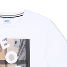 T-shirt met korte mouwen BOSS 
                    BOY
