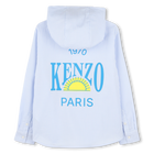 Overhemd met capuchon en print KENZO KIDS 
                    BOY