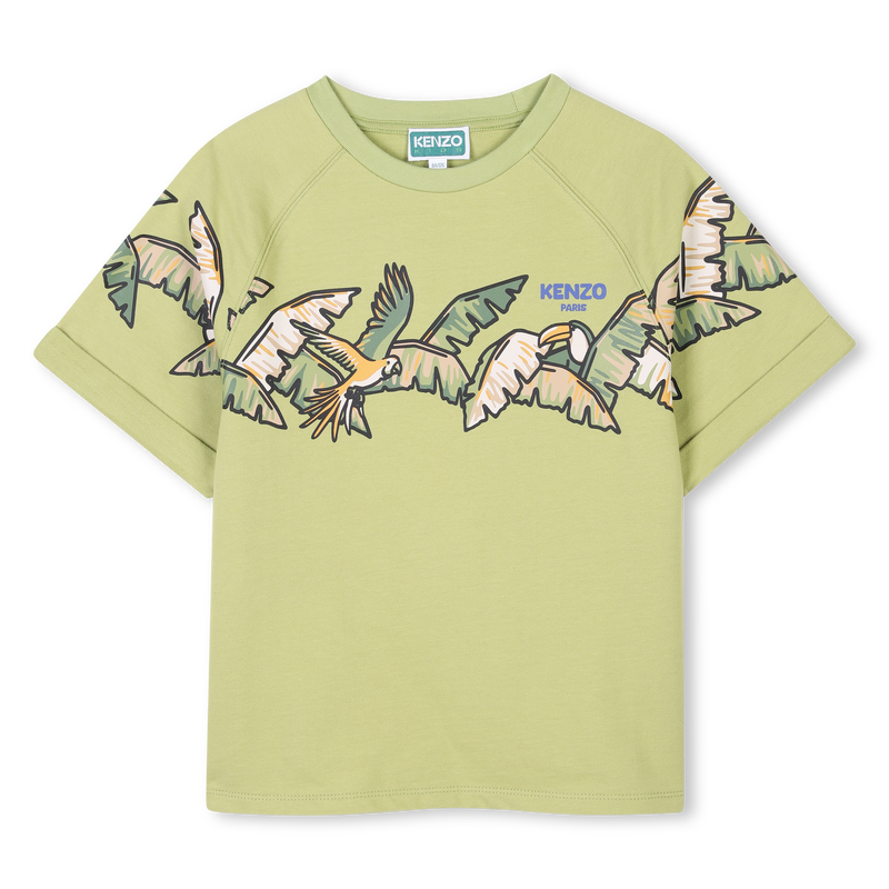 T-shirt van luchtige fleece KENZO KIDS 
                        BOY