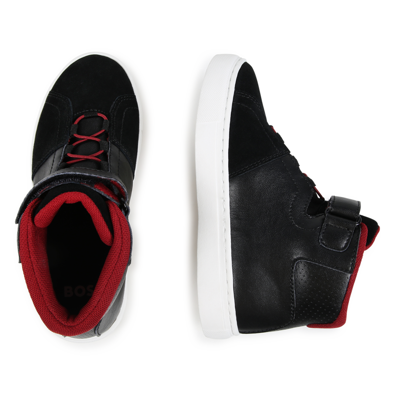 Sneakers veters en klittenband BOSS 
                        BOY