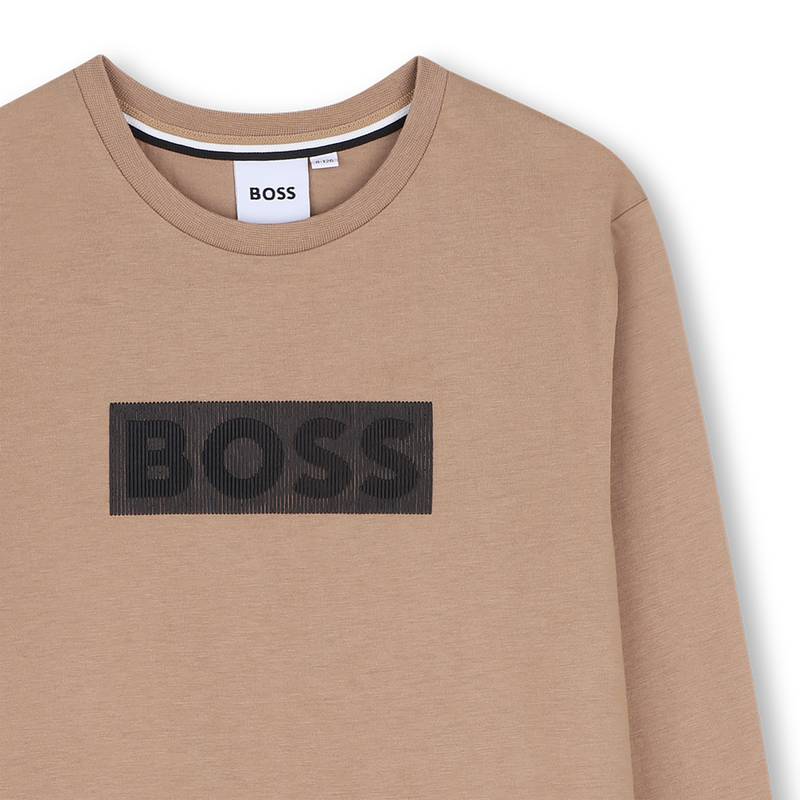 T-shirt met lange mouwen BOSS 
                        BOY