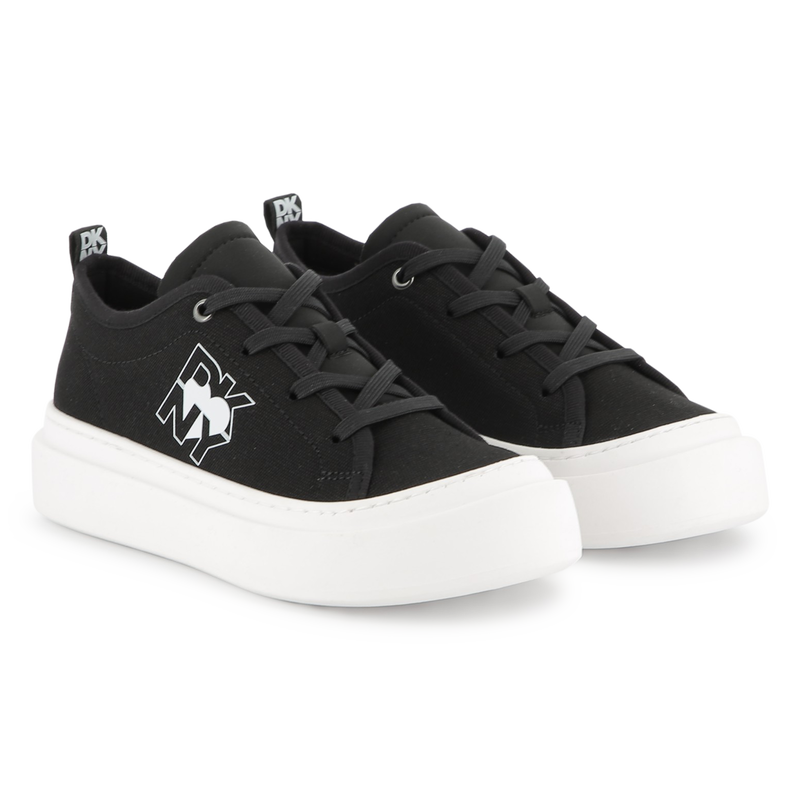 Canvas sneakers met veters DKNY 
                        GIRL