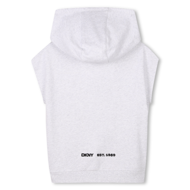 Mouwloos vest met rits DKNY 
                        UNISEX