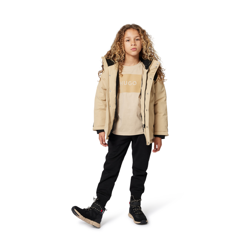 Enkellaarsjes met veters HUGO 
                        BOY