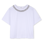 T-shirt met korte mouwen GIVENCHY 
                    GIRL