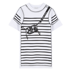 Jurk met korte mouwen MARC JACOBS 
                    GIRL