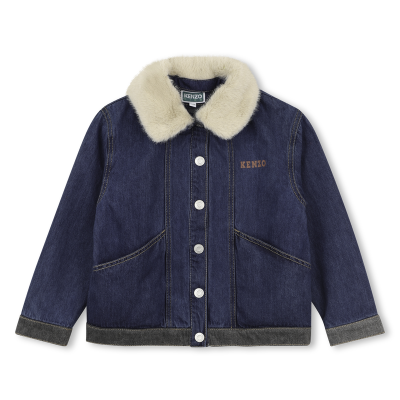 Denim jacket KENZO KIDS 
                        GIRL
