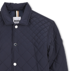 Jas met gewatteerd effect BOSS 
                    BOY
