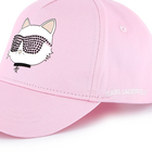 Verstelbare katoenen pet KARL LAGERFELD KIDS 
                    GIRL
