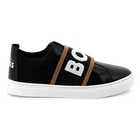 Sneakers van twee materialen BOSS 
                    JONGEN