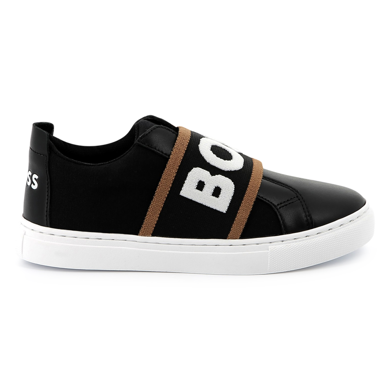 Sneakers van twee materialen BOSS 
                        JONGEN