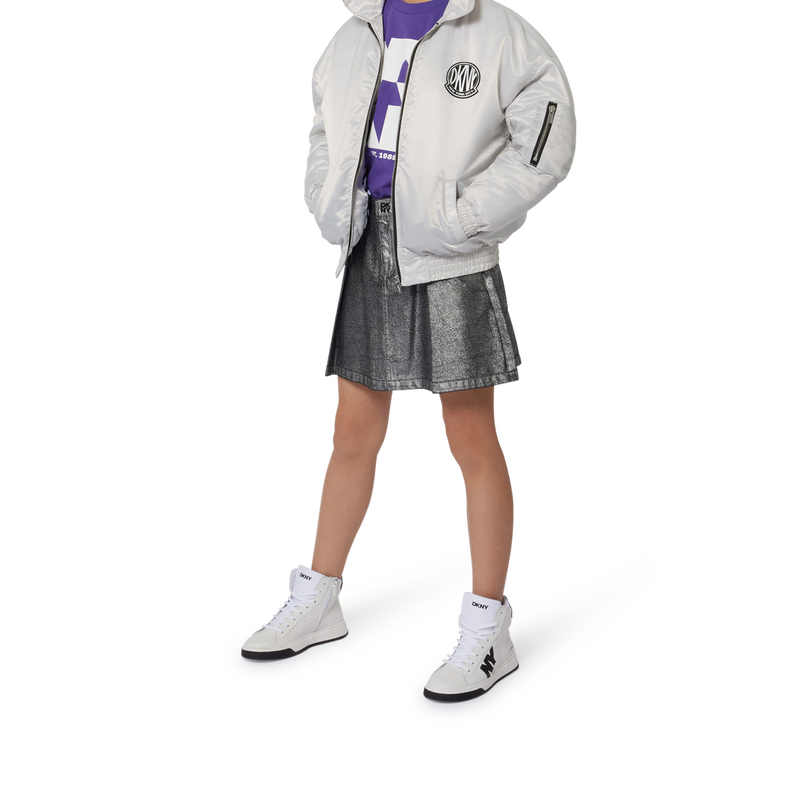 Jas met rits (satijnen effect) DKNY 
                        GIRL