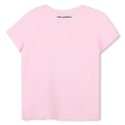 T-shirt illustratie choupette KARL LAGERFELD KIDS 
                    GIRL