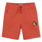 Katoenen bermuda met badge KENZO KIDS 
                    BOY