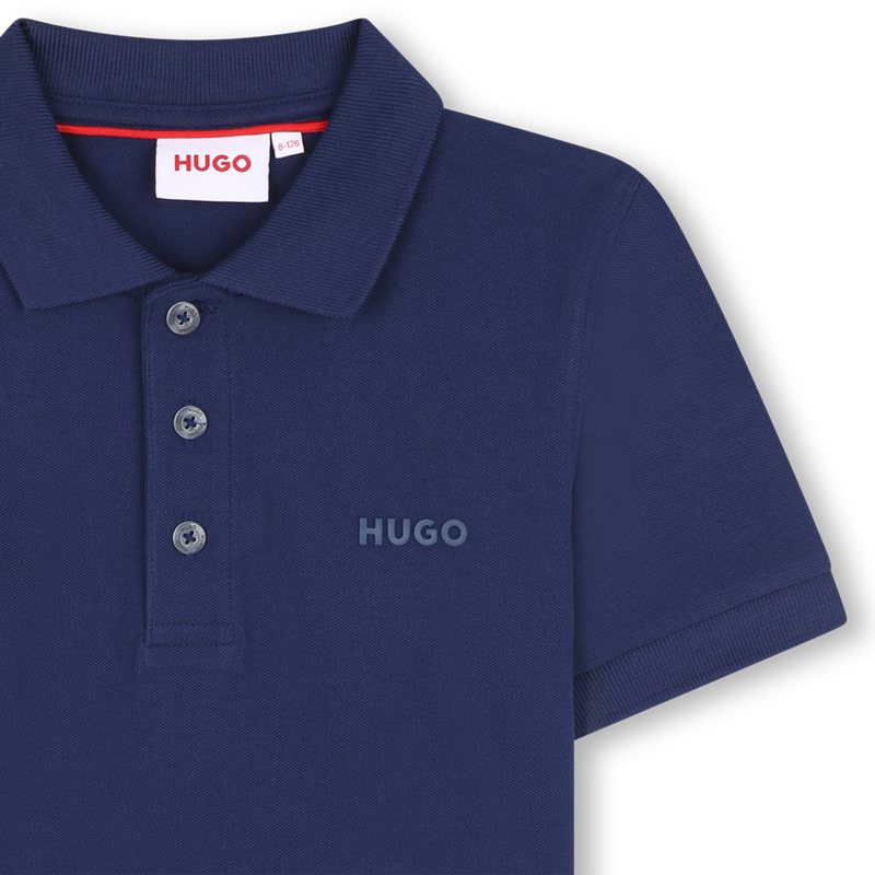 Polo met korte mouw van piqu&eacute; HUGO 
                        BOY