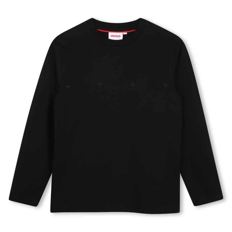T-shirt met lange mouwen HUGO 
                        BOY