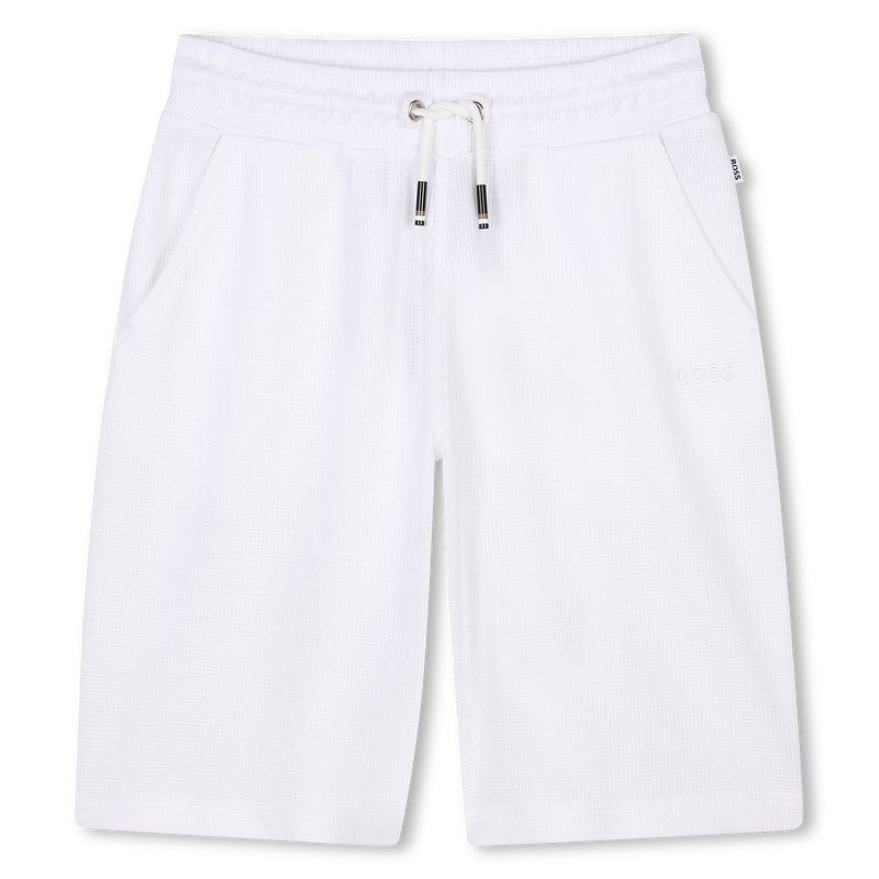 Joggingbermuda met logo BOSS 
                        BOY