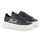 Lage sneakers met veters KARL LAGERFELD KIDS 
                    GIRL