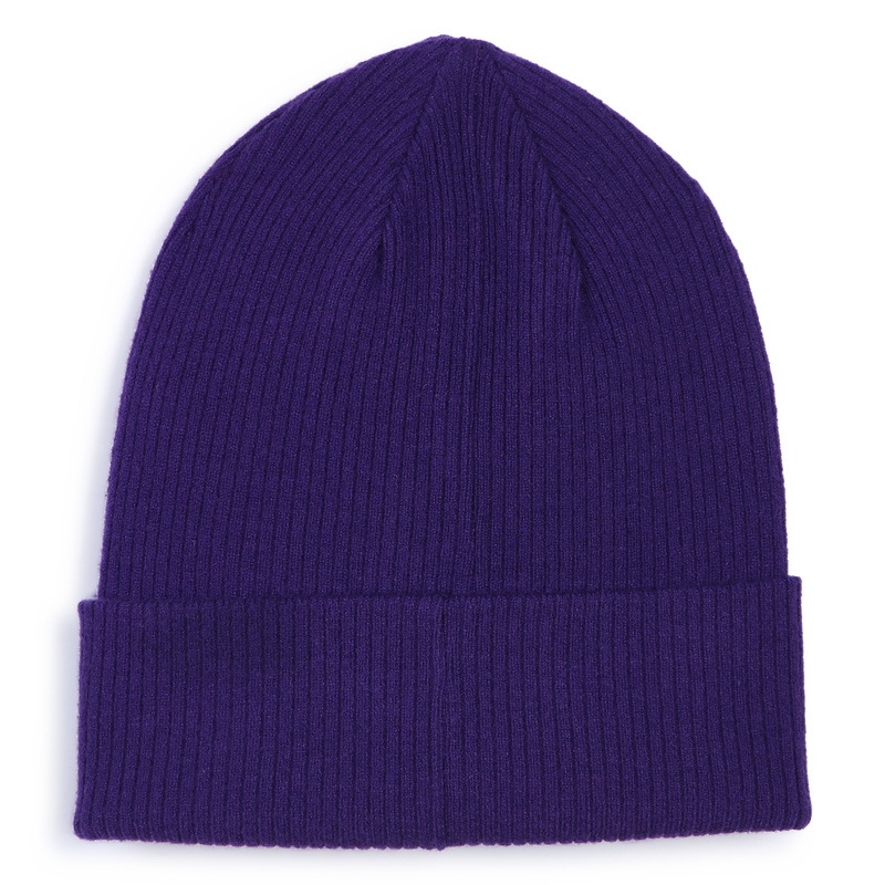 Muts van tricot met omslag DKNY 
                        GIRL