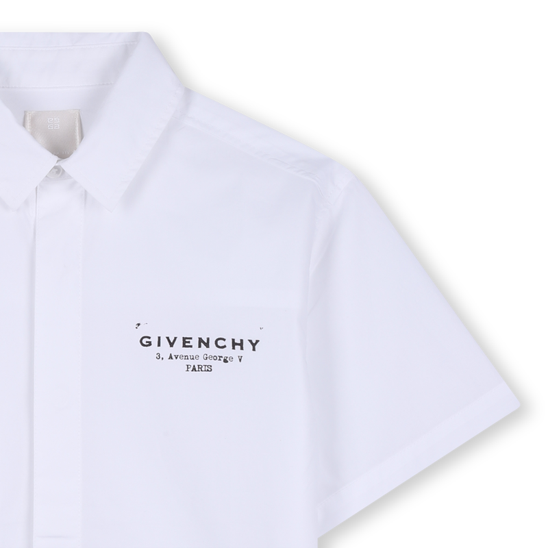 OVERHEMD MET KORTE MOUWEN GIVENCHY 
                        BOY