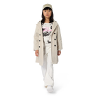 Gevoerde trenchcoat KARL LAGERFELD KIDS 
                    MEISJE