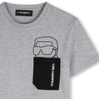 T-shirt met korte mouwen KARL LAGERFELD KIDS 
                    BOY
