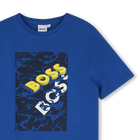 T-shirt met korte mouwen BOSS 
                    BOY