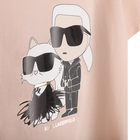 T-shirt met korte mouwen KARL LAGERFELD KIDS 
                    GIRL